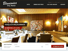 Tablet Screenshot of binnewiescityhotel.de